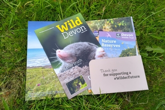 Devon Wildlife Trust membership pack