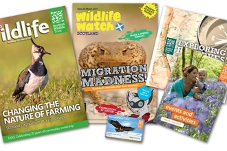 Scottish Wildlife Trust membership pack
