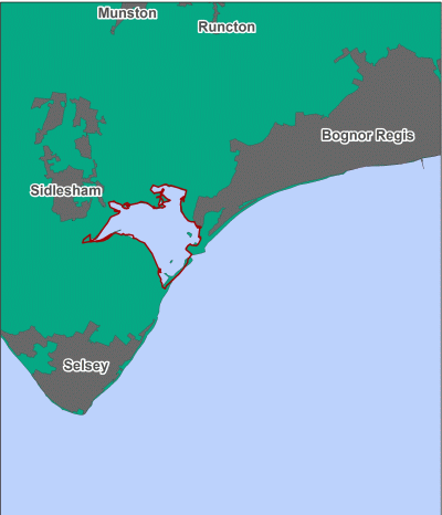 Pagham Harbour MCZ map