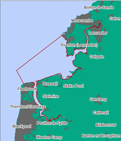 Wyre and Lune rMCZ map