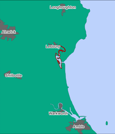Aln Estuary MCZ map