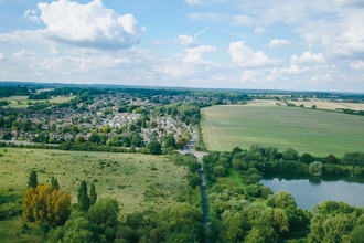 aerial view