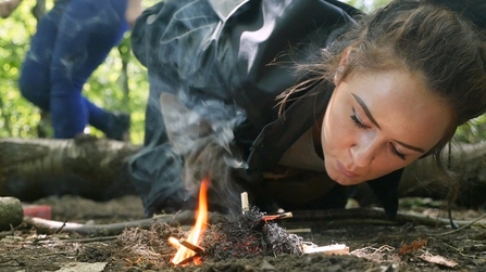 Forest Schools Teacher Rebecca 