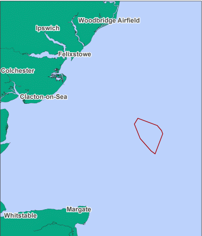 Kentish Knock East MCZ map