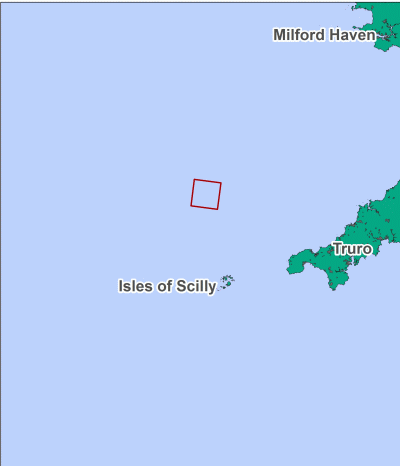 East of Haig Fras MCZ map