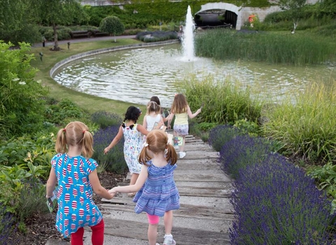 Landsec children in nature