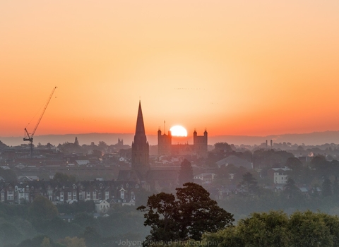 Exeter skyline